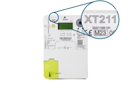 Sagemcom XT211 digitale elektriciteitsmeter