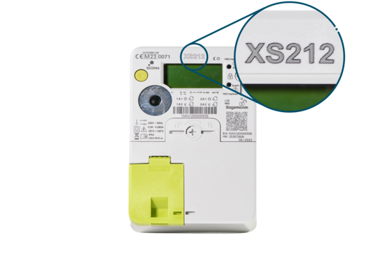 Sagemcom XS212 digitale elektriciteitsmeter