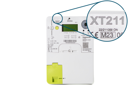 Sagemcom XT211 digitale elektriciteitsmeter