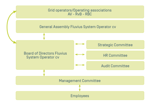 Overview governing bodies Fluvius