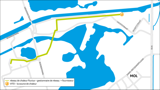 Réseau de chaleur à Mol-Balmatt Réseau de chaleur à Mol-Balmatt