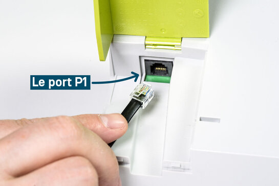 Type de compteur avec un port utilisateur