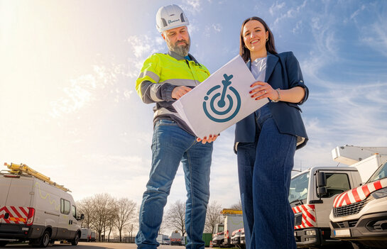 Collega's van Fluvius met plannen