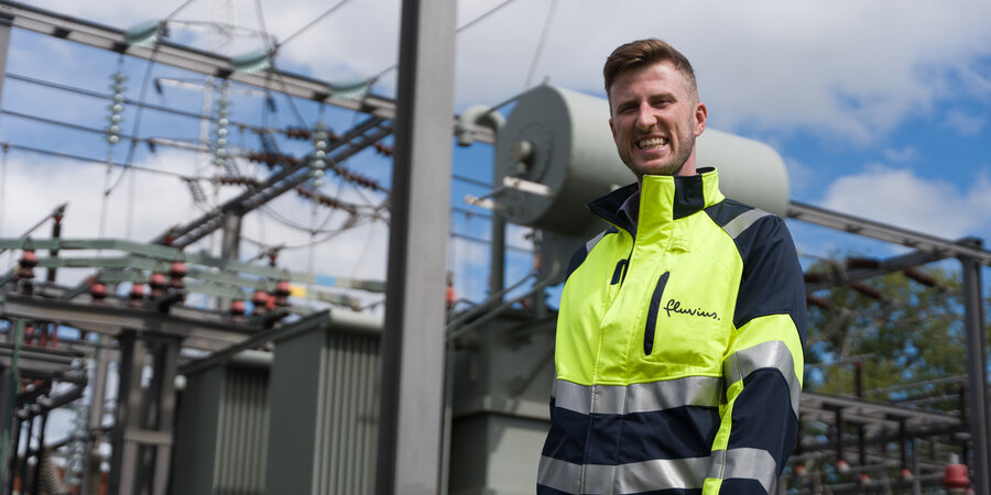 Marvin, ingenieur bij Fluvius