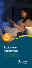 Brochure exclusieve nachtmeter voor een aansluiting met twee digitale meters